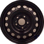 Honda Prelude Wheel STL63730 Steel Black